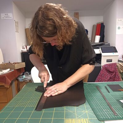 Stage de maroquinerie pour débutant - Création d'un sac_Doizieux