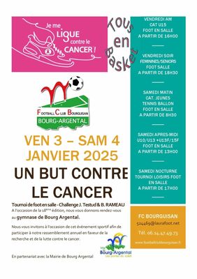 Tournoi de foot - Contre le cancer_Bourg-Argental