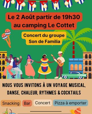Concert "Son de familia" à la guinguette_Saint-Appolinard