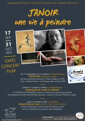 Ciné Famille "Janoir, une vie à peindre"_Pélussin