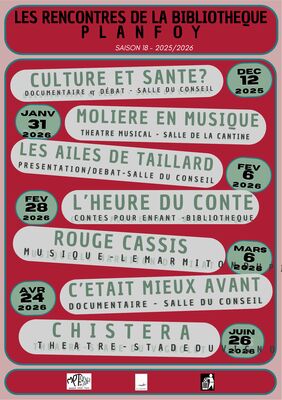 Les rencontres de la bibliothèque - Théâtre_Planfoy