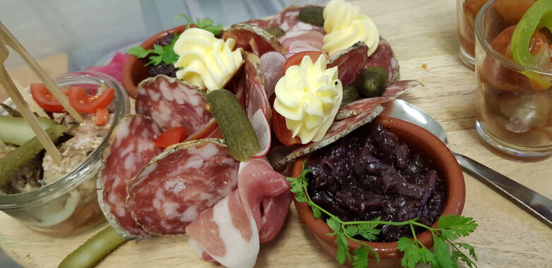 Planche de charcuterie