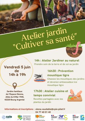 Atelier jardin "Cultiver sa santé"_Bourg-Argental