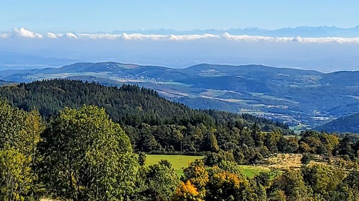 Séjour vélo groupe dans le Massif du Pilat_Bourg-Argental