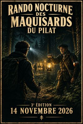 Rando nocturne des Maquisards du Pilat_La Versanne
