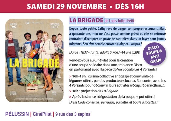 Festival du Cinéma solidaire du Pilat - La Brigade_Pélussin