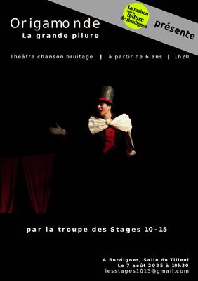 Théâtre "Origamonde : La grande pliure"_Burdignes