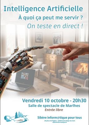 Soirée "Sibère informatique" - Intelligence Artificielle_Marlhes