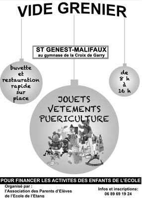 Vide grenier_Saint-Genest-Malifaux