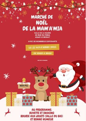 Marché de noël et bourse aux jouets_Le Bessat