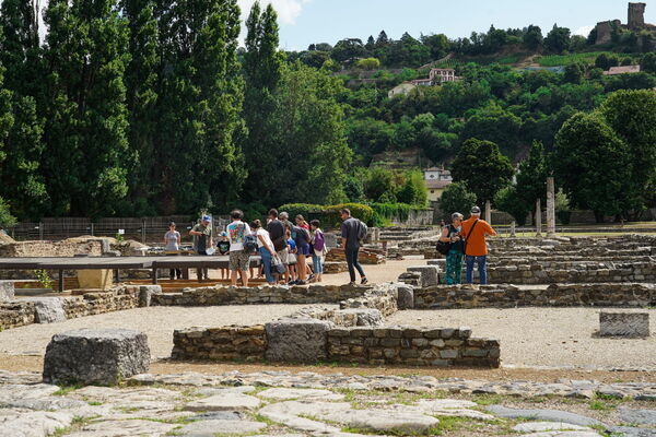 Visite guidée : Un mausolée à Saint-Romain-en-Gal découverte exceptionnelle._Saint-Romain-en-Gal