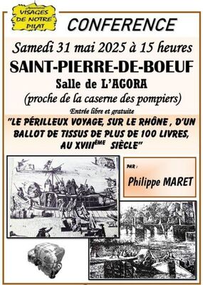Conférence de Visages de Notre Pilat_Saint-Pierre-de-Boeuf