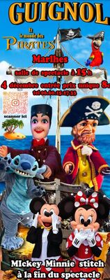 Spectacle Guignol et le monde des pirates_Marlhes