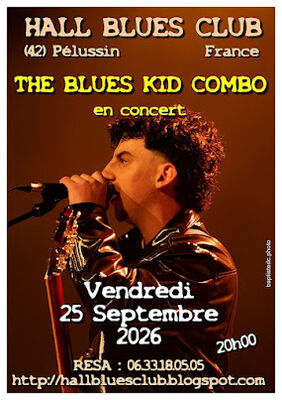 Concert "The Blues Kid Combo" au Hall Blues Club_Pélussin