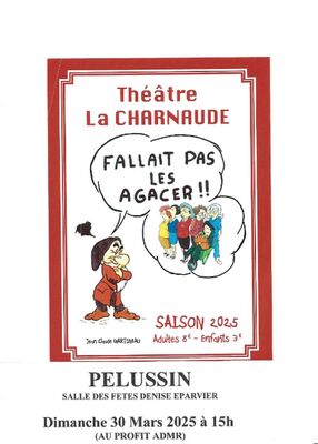 Théatre " Fallait pas les agacer"_Pélussin