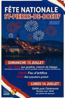 Fête du 14 juillet_Saint-Pierre-de-Boeuf