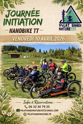 Journée initiation handbike tout terrain_Le Bessat