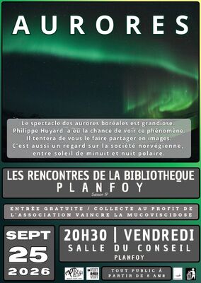 Les rencontres de la bibliothèque - "Aurores"_Planfoy