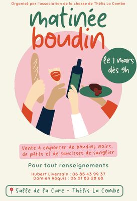 Matinée boudin_Thélis-la-Combe