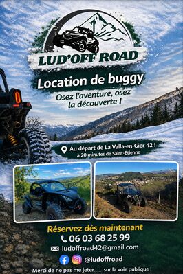 Location et balades en buggy avec Lud'off road_La Valla-en-Gier