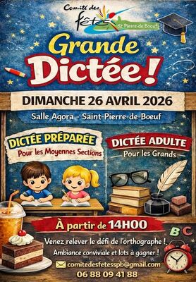 Concours de dictée_Saint-Pierre-de-Boeuf