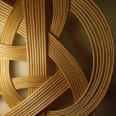 Atelier Vannerie osier luminaire tatza