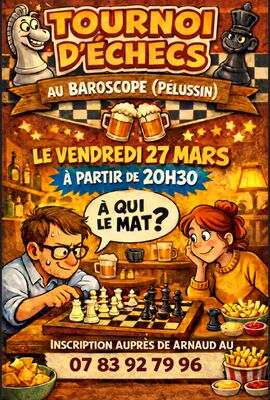 Tournoi d'échecs au Baroscope_Pélussin