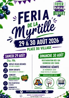 Fête du village et kermesse_Le Bessat