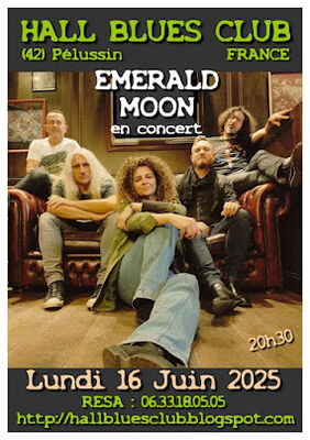 Emerald Moon - en concert au Hall Blues Club_Pélussin