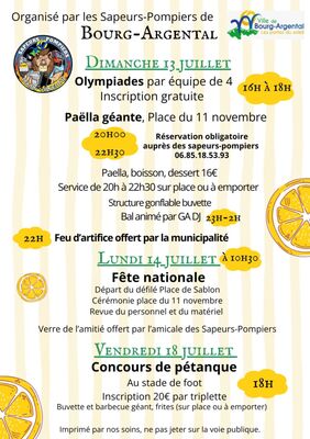 Défilé du 14 juillet_Bourg-Argental