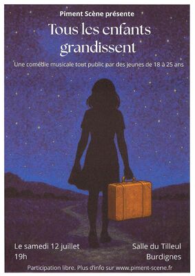 Spectacle "Tous les enfants grandissent"_Burdignes