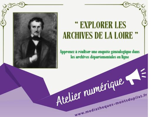 Atelier "Initiation à la recherche généalogique"_La Versanne