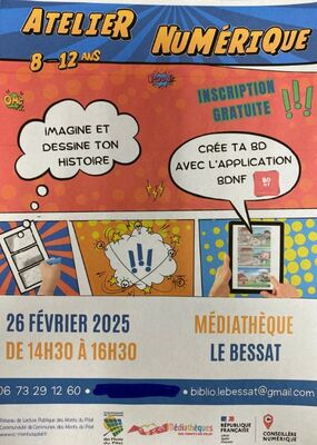 Atelier numérique pour les 8-12 ans_Le Bessat