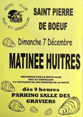 Matinée Huitres et marché de la moto_Saint-Pierre-de-Boeuf