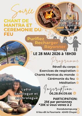 Soirée chant de mantra et cérémonie du feu_Chuyer