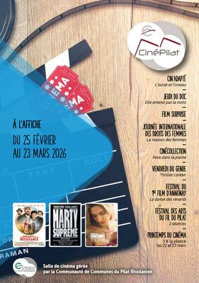 Ciné Pilat "Le programme est en ligne ! "_Pélussin
