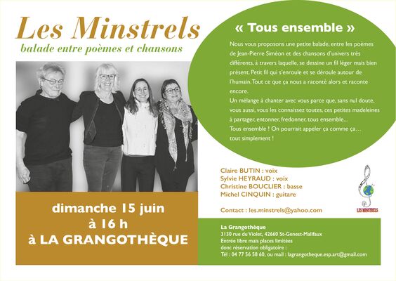 Concert "Les Minstrels"_Saint-Genest-Malifaux
