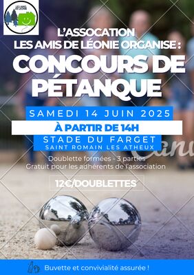 Concours de pétanque_Saint-Romain-les-Atheux