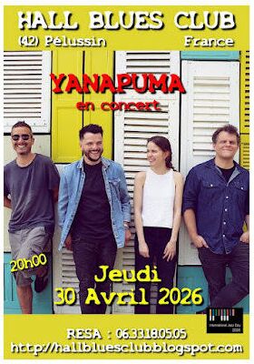 Concert "Yanapuma " - Hall Blues Club_Pélussin