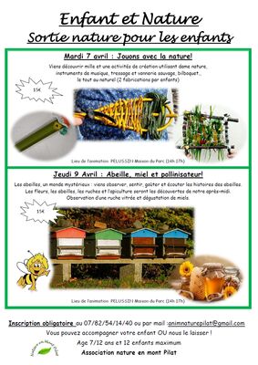 Sortie enfant et nature "Jouons avec la nature"_Pélussin