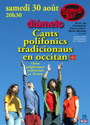 DIAMELO - Chants polyphoniques traditionnels en Occitan_Saint-Julien-Molin-Molette