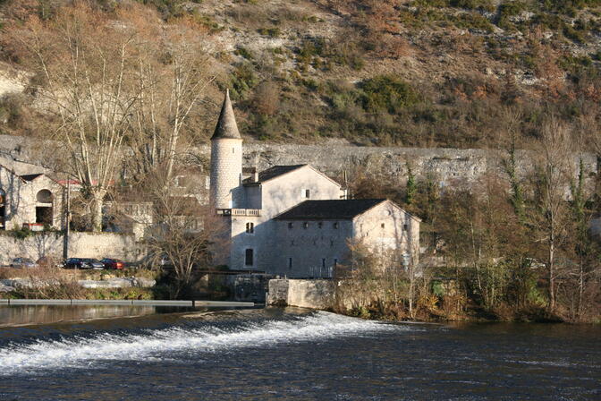 écluse et moulin de Coty, cl. E.Carrère ville de Cahors.jpg