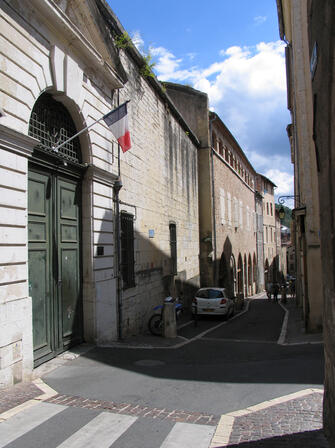 Palais de Via, façade de la prison du XIX°s., © Marie-Pierre Mazières, ville de Cahors.jpg