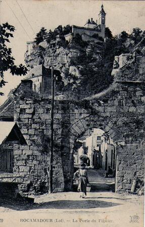 Carte postale ancienne - Porte du Figuier 2 ©Collection privée F.Lesage-PAH.jpg