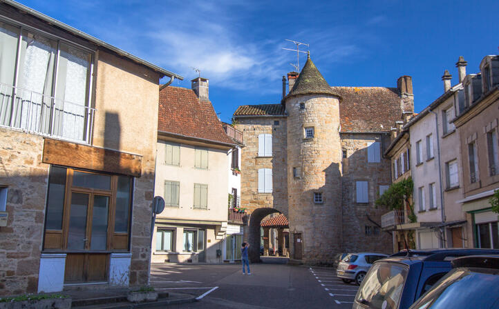 Maisons à Lacapelle-Marival © Lot Tourisme C. Novello 160606-092012.jpg