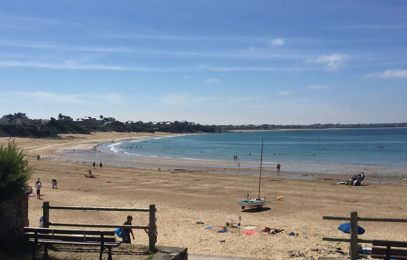 Plage Du Pont Supervised Beach Saint Malo Saint Malo Bay Of Mont Saint Michel Tourism