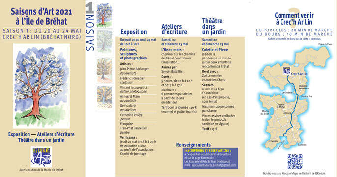 Saison D Art 21 1ere Partie Ile De Brehat Brittany Tourism