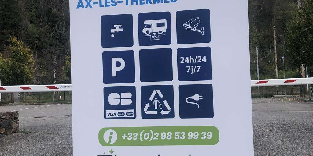Parking de la gare Ax-les-Thermes — photo 8