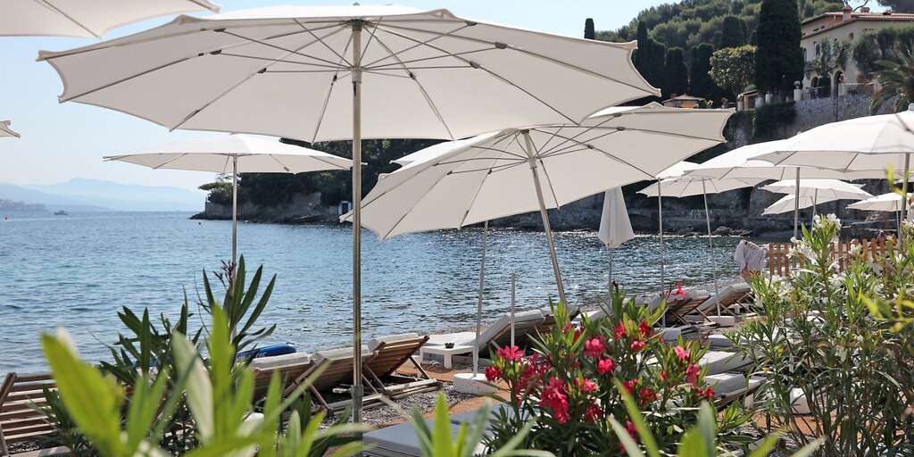 Paloma Beach private beach club Saint Jean Cap Ferrat Provence Alpes Cote d Azur Tourism