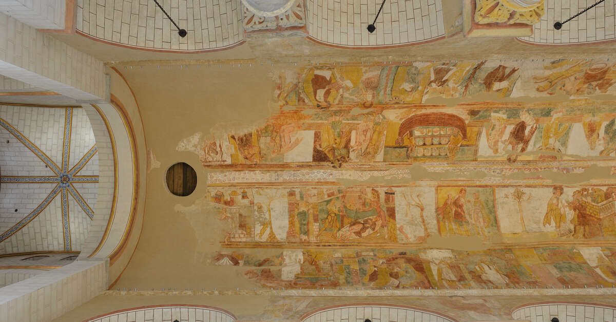 Vallée des Fresques - Site et monument historiques - Saint-Savin